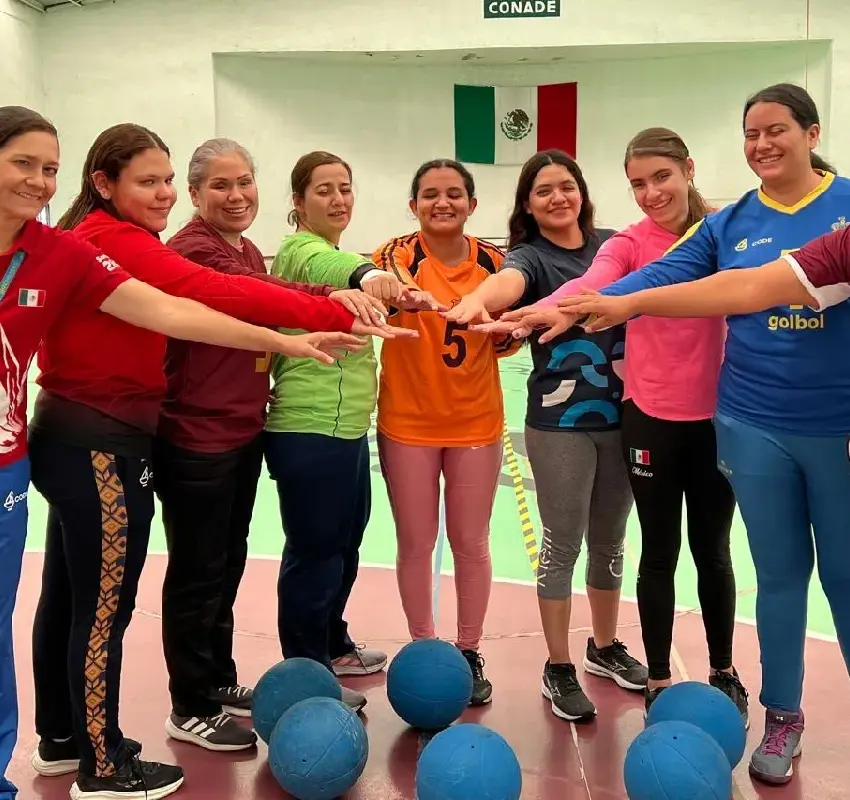 Selección femenil de golbol logra su clasificación a los juegos de Lima