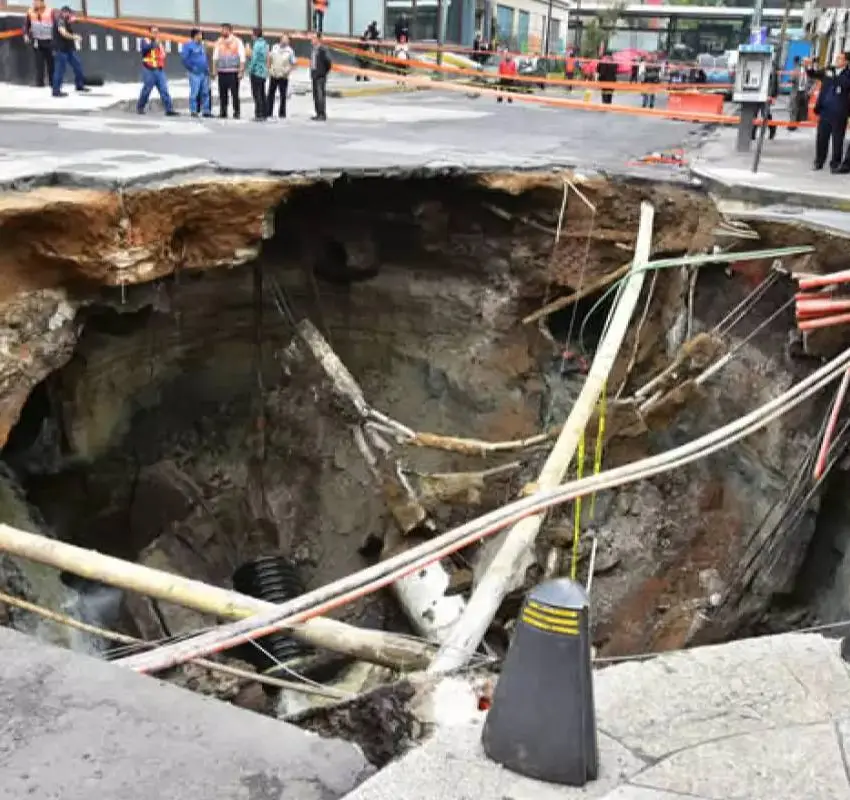 Socavones en CDMX: un fenómeno urbano que revela el subsuelo que habitamos