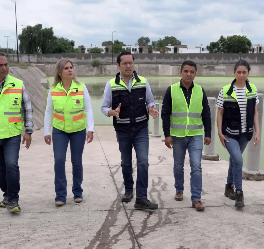 Supervisa Chepe funcionamiento de cárcamos en las diferentes colonias