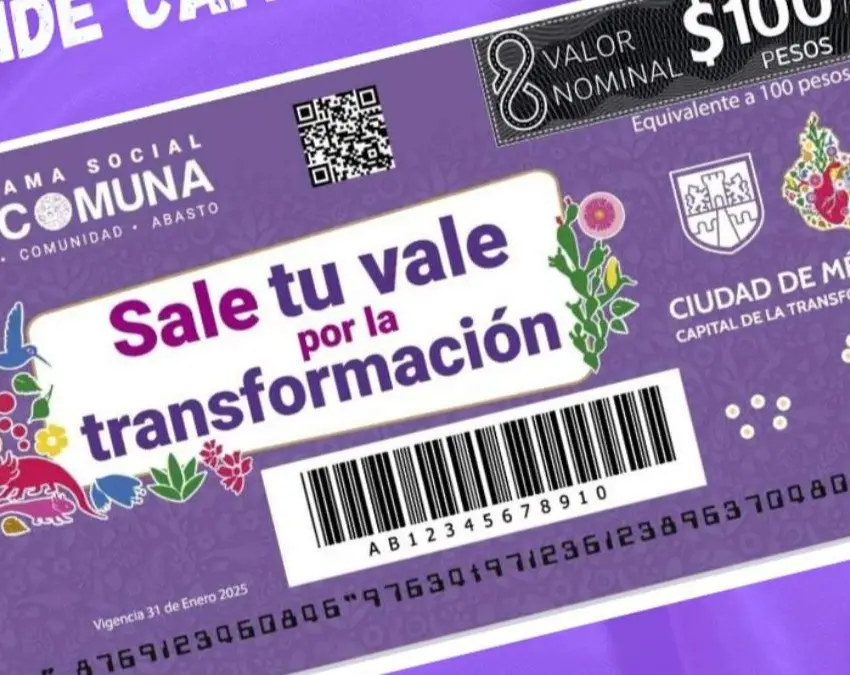 Vales Mercomuna CDMX 2025: cómo registrarte y qué necesitas para recibir los mil pesos
