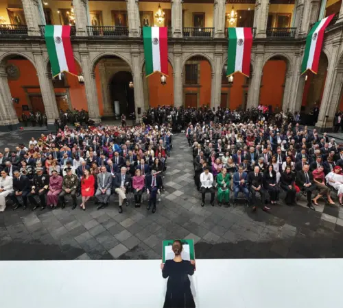Claudia Sheinbaum reconoce a Pueblos Indígenas y Afromexicanos en su Primer Informe de Gobierno