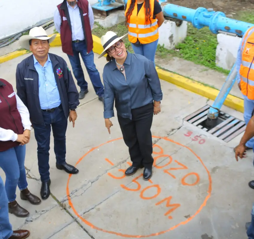 Rehabilitan pozos de agua en Ecatepec