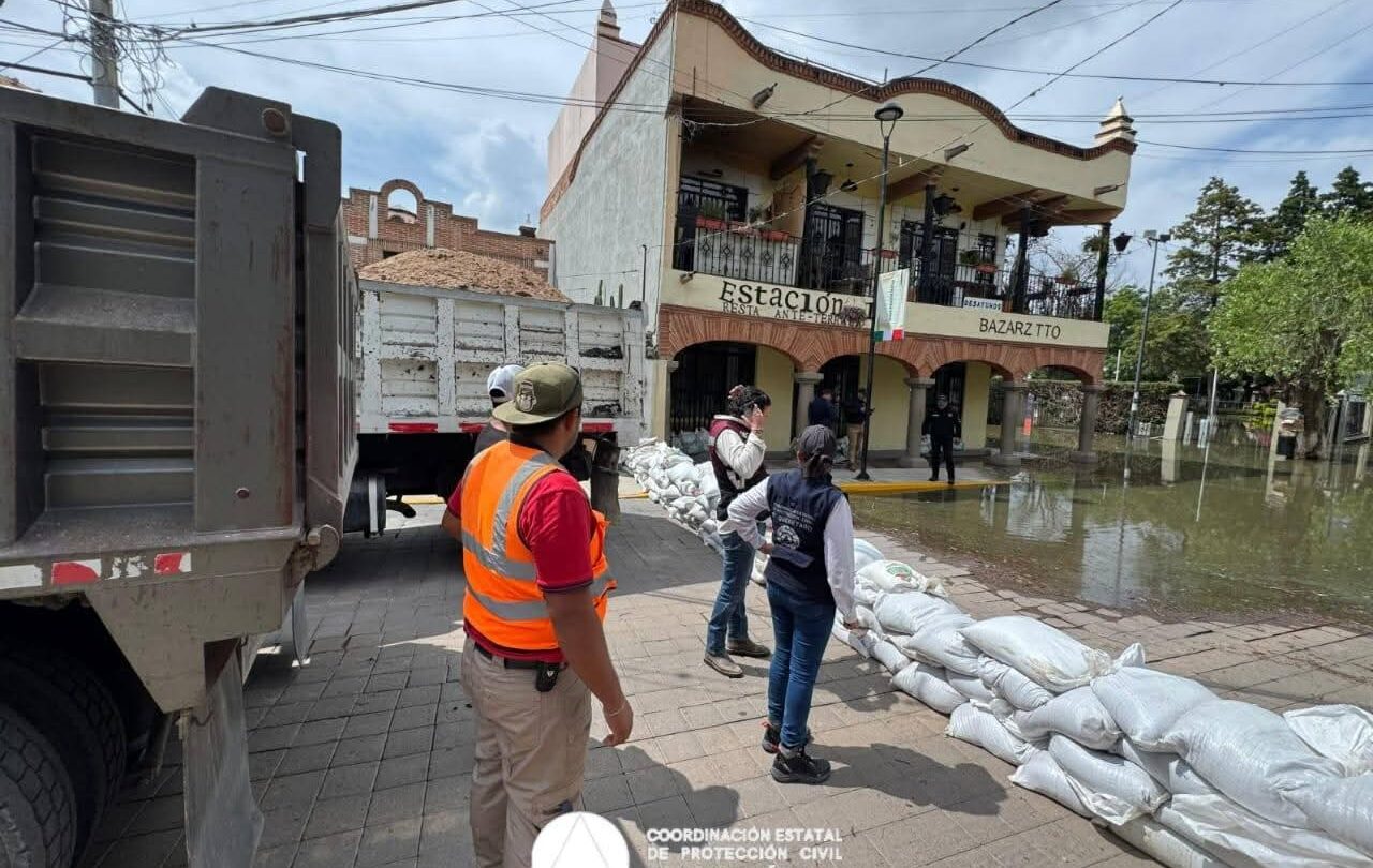 Actúa Tequis ante desborde de la Presa Centenario   Noticias de