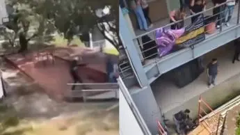Alumno del CCH Sur agredió con arma blanca a estudiante y trabajador