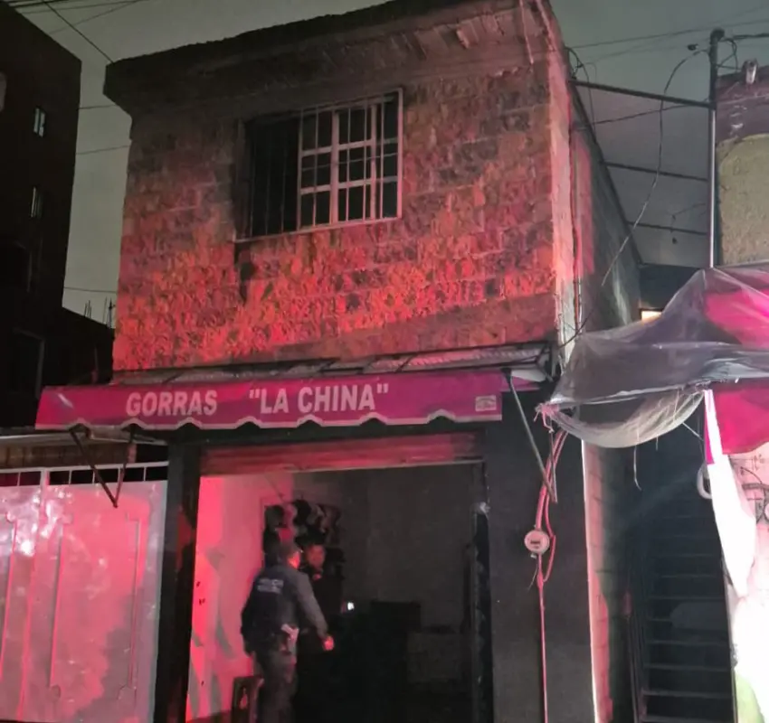 Apagaron incendio en vivienda de San Mateo Atenco