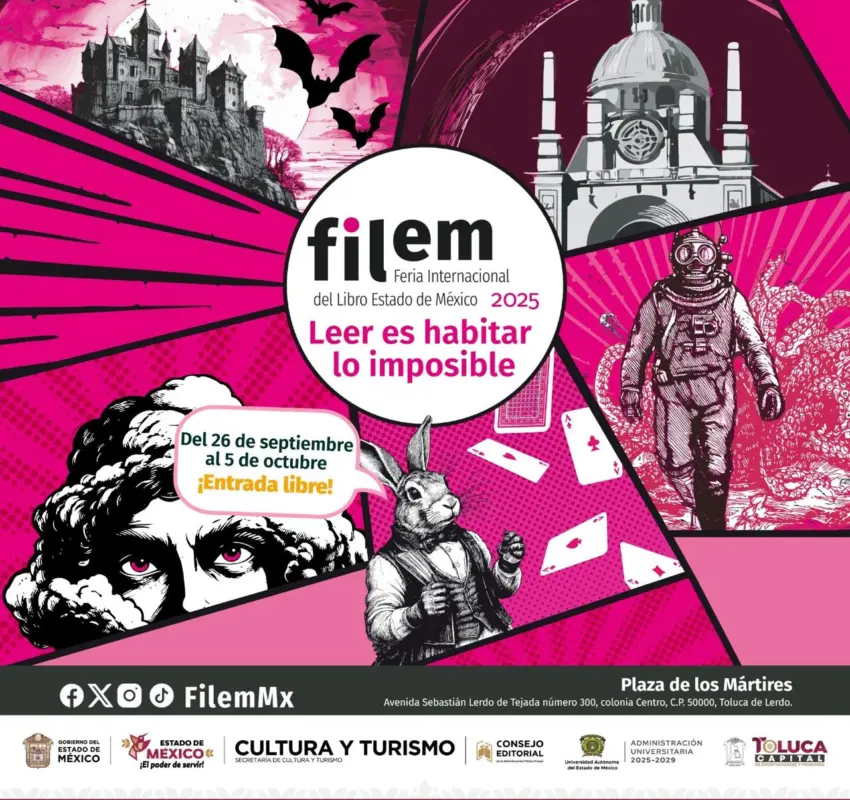 Arrancó Feria Internacional del Libro 2025 en Edoméx