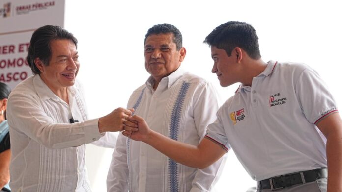 En Tabasco, Mario Delgado anuncia que la Beca Rita Cetina será la ...