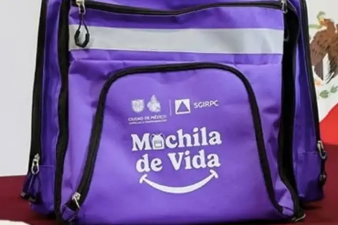 CDMX refuerza cultura sísmica con la entrega de mochilas de vida ...