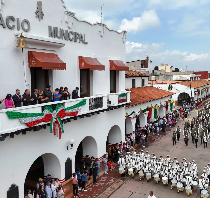 Celebró Almoloya de Juárez 16 de septiembre