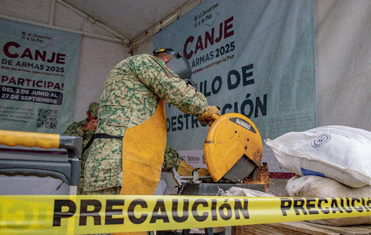 Destruyeron 900 armas en Edoméx   Primero Editores