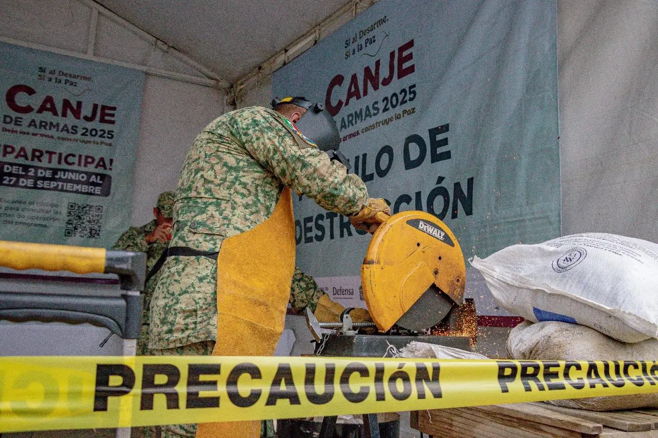 Destruyeron 900 armas en Edoméx | Destruyeron 900 armas en Edoméx   Primero Editores