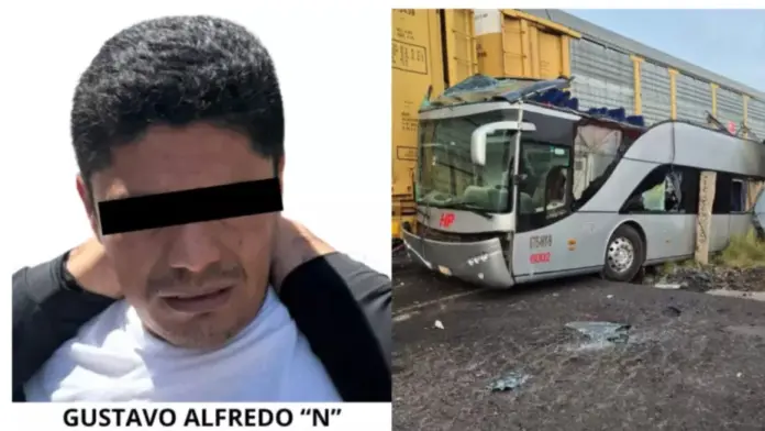 Chofer del autobús arrollado por un tren en Atlacomulco es detenido