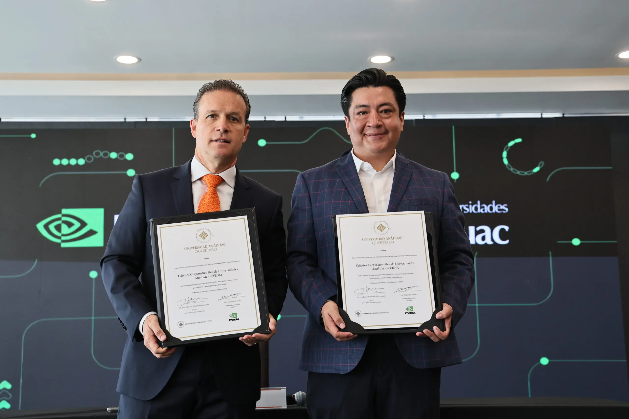 Firma Anáhuac cátedra corporativa con NVIDIA | Firma Anáhuac cátedra corporativa con NVIDIA   Noticias de Querétaro