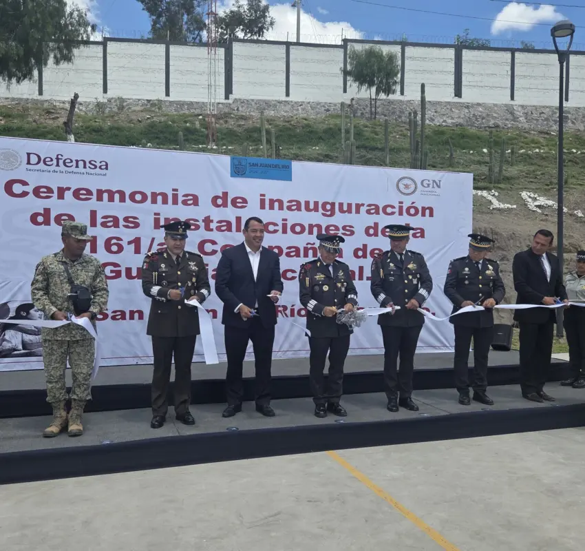 Inauguran instalaciones de 161/a primera compañía de GN