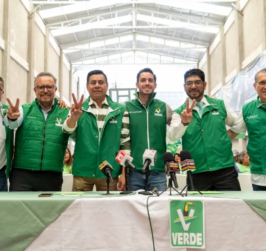 Incorporó el Partido Verde a Fernando González Mejía