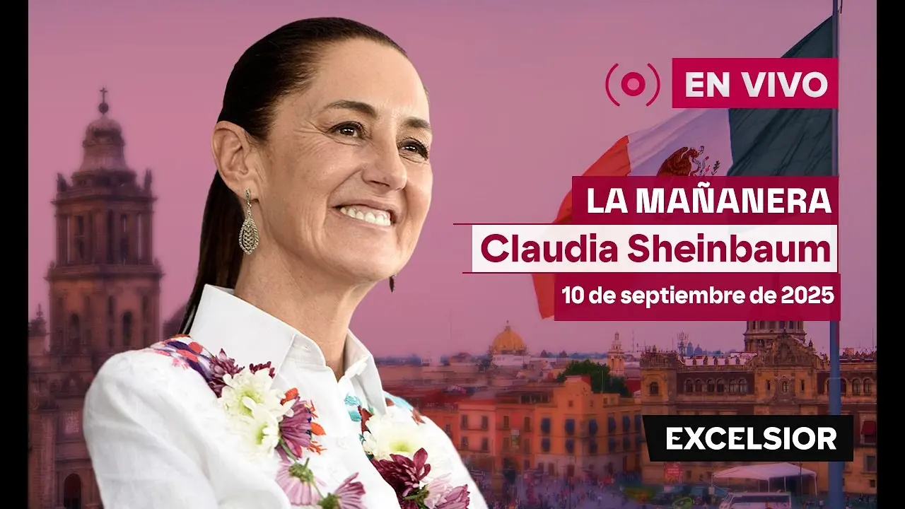 Mañanera de Sheinbaum del 10 de septiembre | Mañanera de Claudia Sheinbaum 10 de septiembre de 2025 | EN VIVO