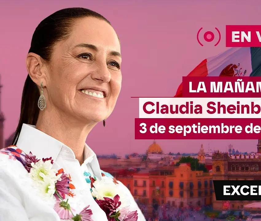 Mañanera de Sheinbaum del 3 de septiembre