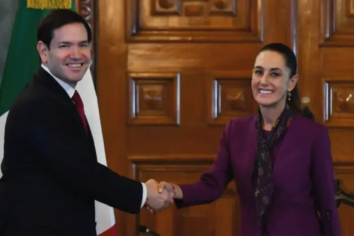 Marco Rubio y Claudia Sheinbaum reafirman cooperación en seguridad ...
