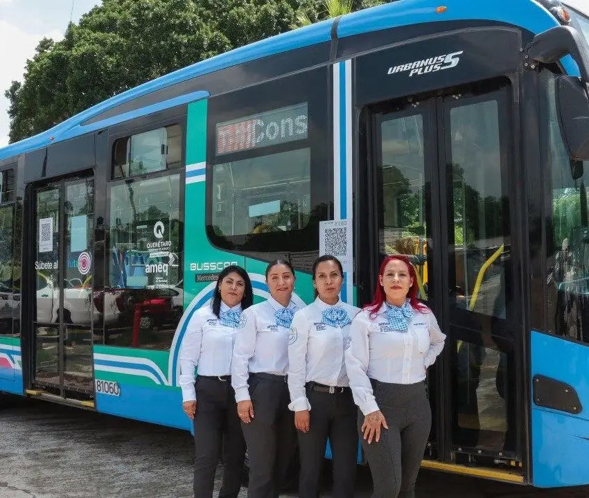 Nuevas unidades Qrobus para la ruta L57 en Corregidora