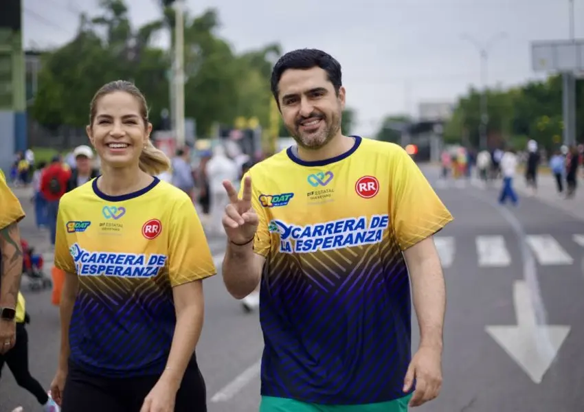 Participa Agustín Dorantes en la “Carrera de la Esperanza” 