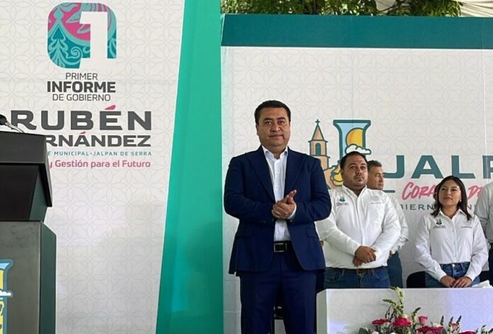 Presenta Rubén Hernández su primer informe de resultados en Jalpan ...