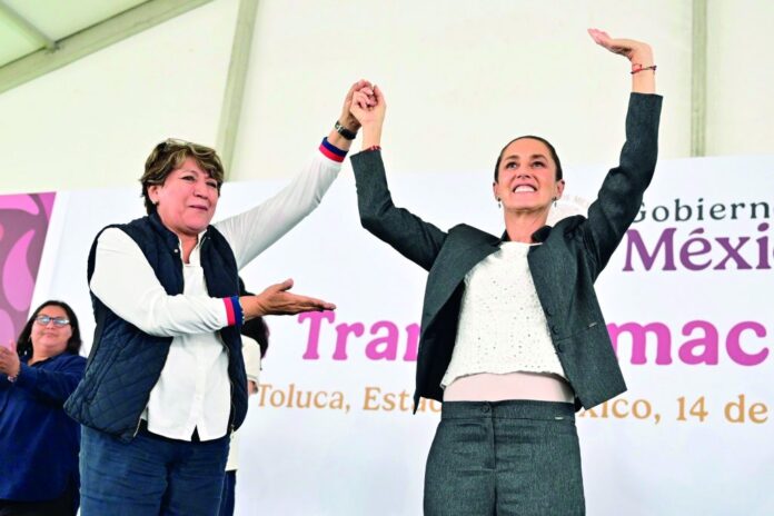 Gómez recibe a Sheinbaum en el EdoMéx y reafirma compromiso con la ...