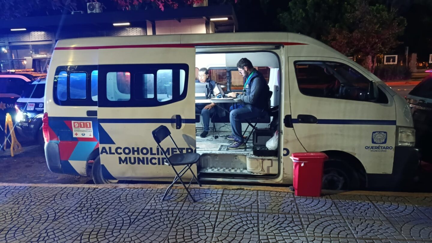 Realizan más de mil 100 pruebas de alcoholemia en la capital