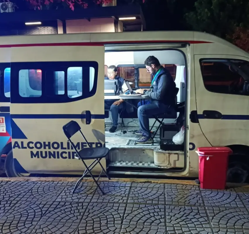 Realizan más de mil 100 pruebas de alcoholemia en la capital