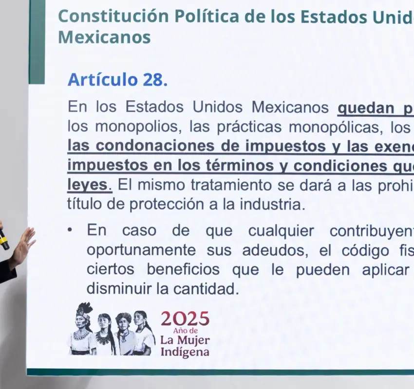 Rechazó Sheinbaum negociar adeudo fiscal de Salinas Pliego