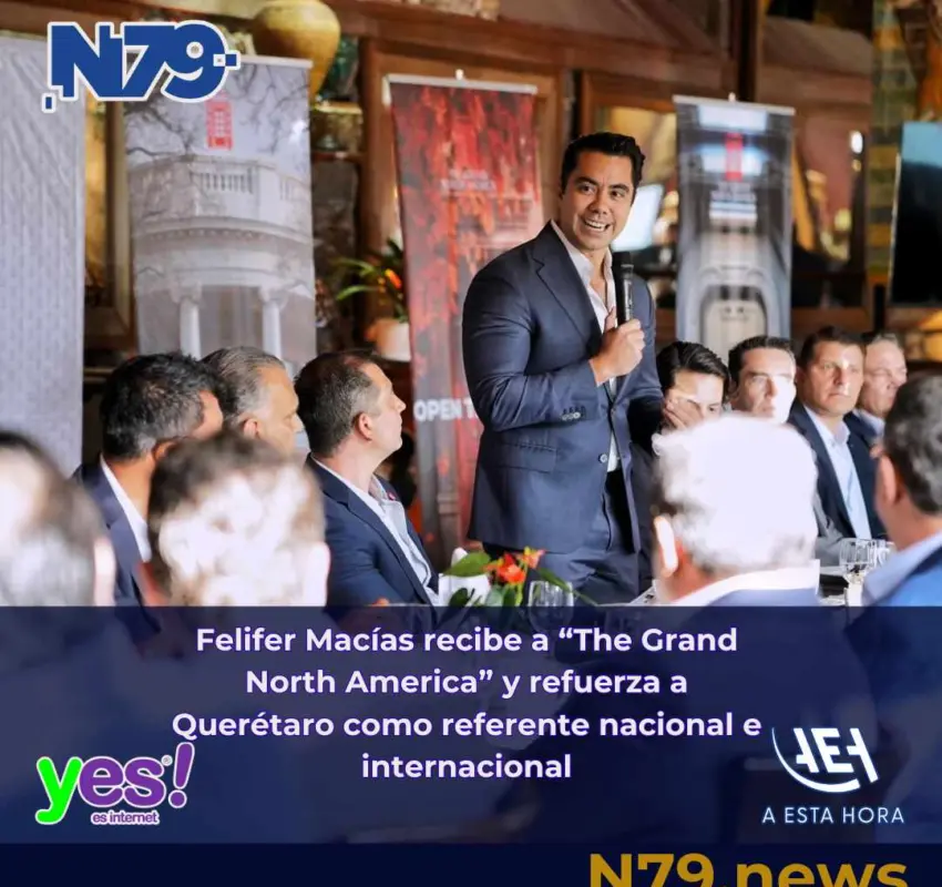 Recibe Felifer Macías a “The Grand North America”