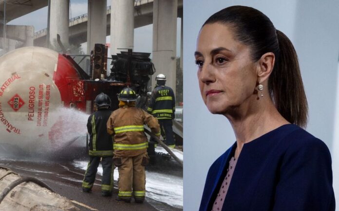 Explosión en Puente de la Concordia: Sheinbaum expresa solidaridad ...