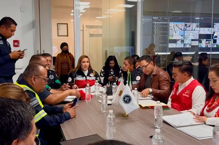 Saldo blanco en Simulacro Nacional en San Mateo Atenco