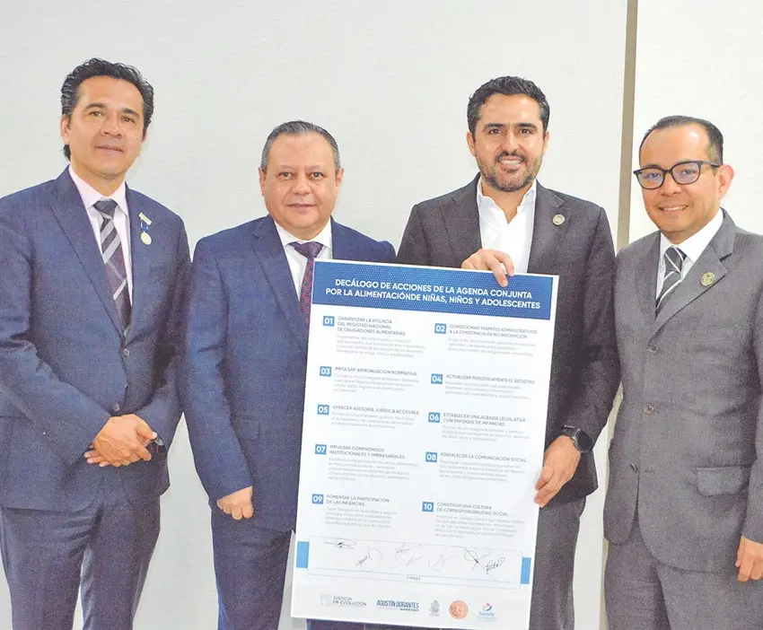 Socializa Agustín Dorantes iniciativa contra deudores alimentarios