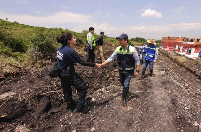 Supervisa Chepe Guerrero infraestructura en Lomas de Balvanera y Vista Hermosa
