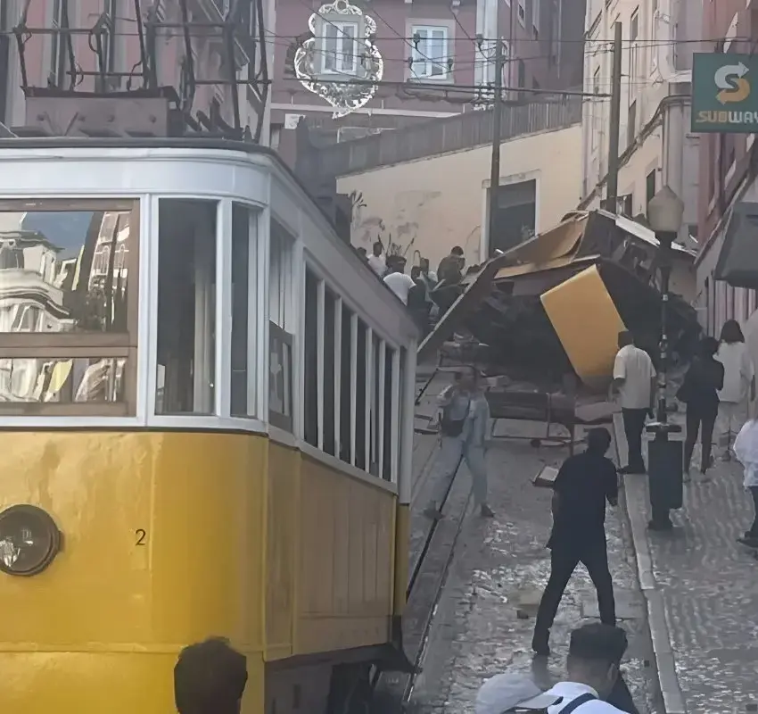 Tragedia en Lisboa: accidente del funicular deja 16 muertos