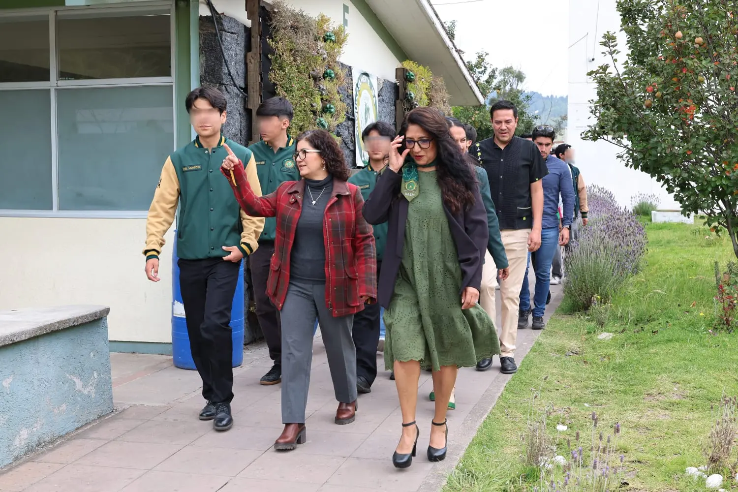 Visitó Patricia Zarza plantel de la UAEMex en Atlacomulco
