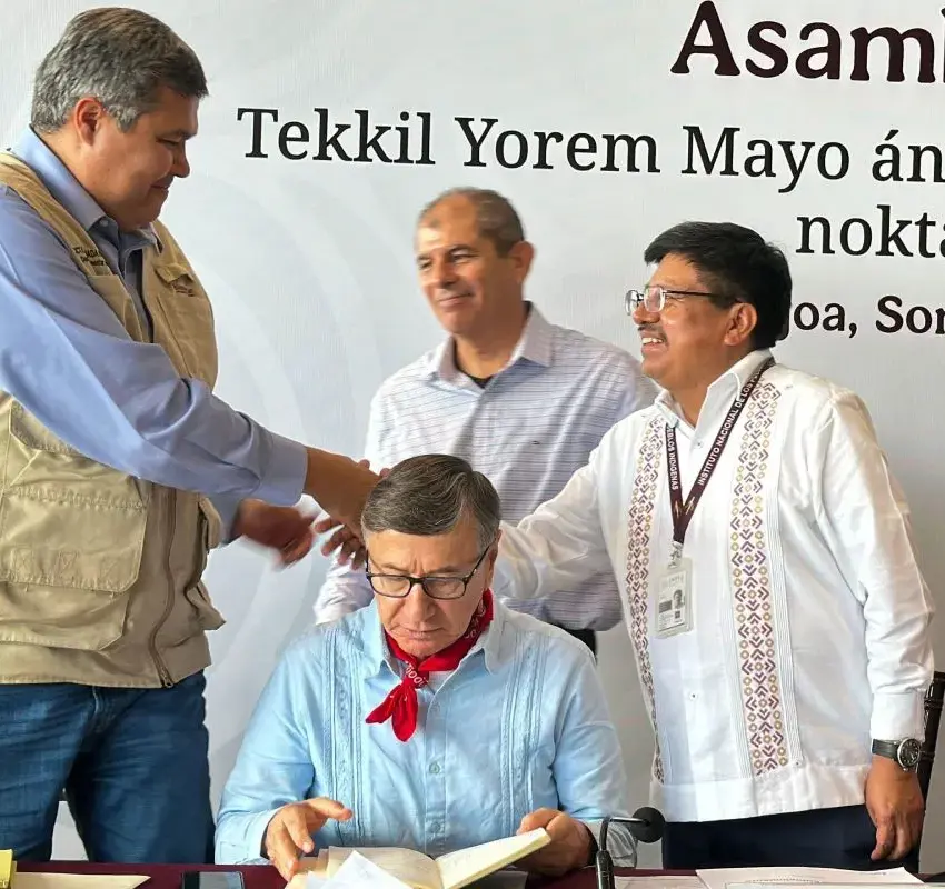 Gobierno de México destina 1,364 mdp al Plan de Justicia del Pueblo Yoreme-Mayo