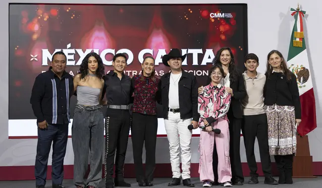 Anunció Sheinbaum gira de “México Canta”