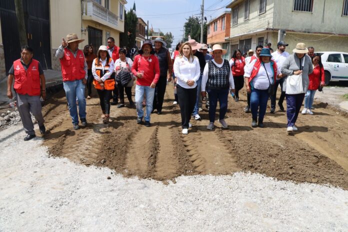 Avanzan obras de pavimentación en San Mateo Atenco - Primero Editores