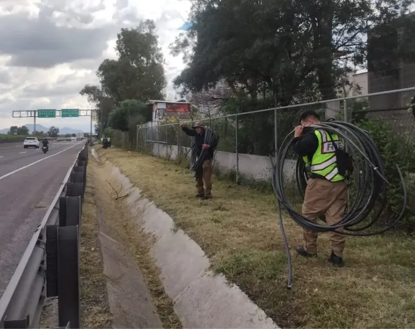 Desmantelaron punto de huachicol de agua en Ecatepec
