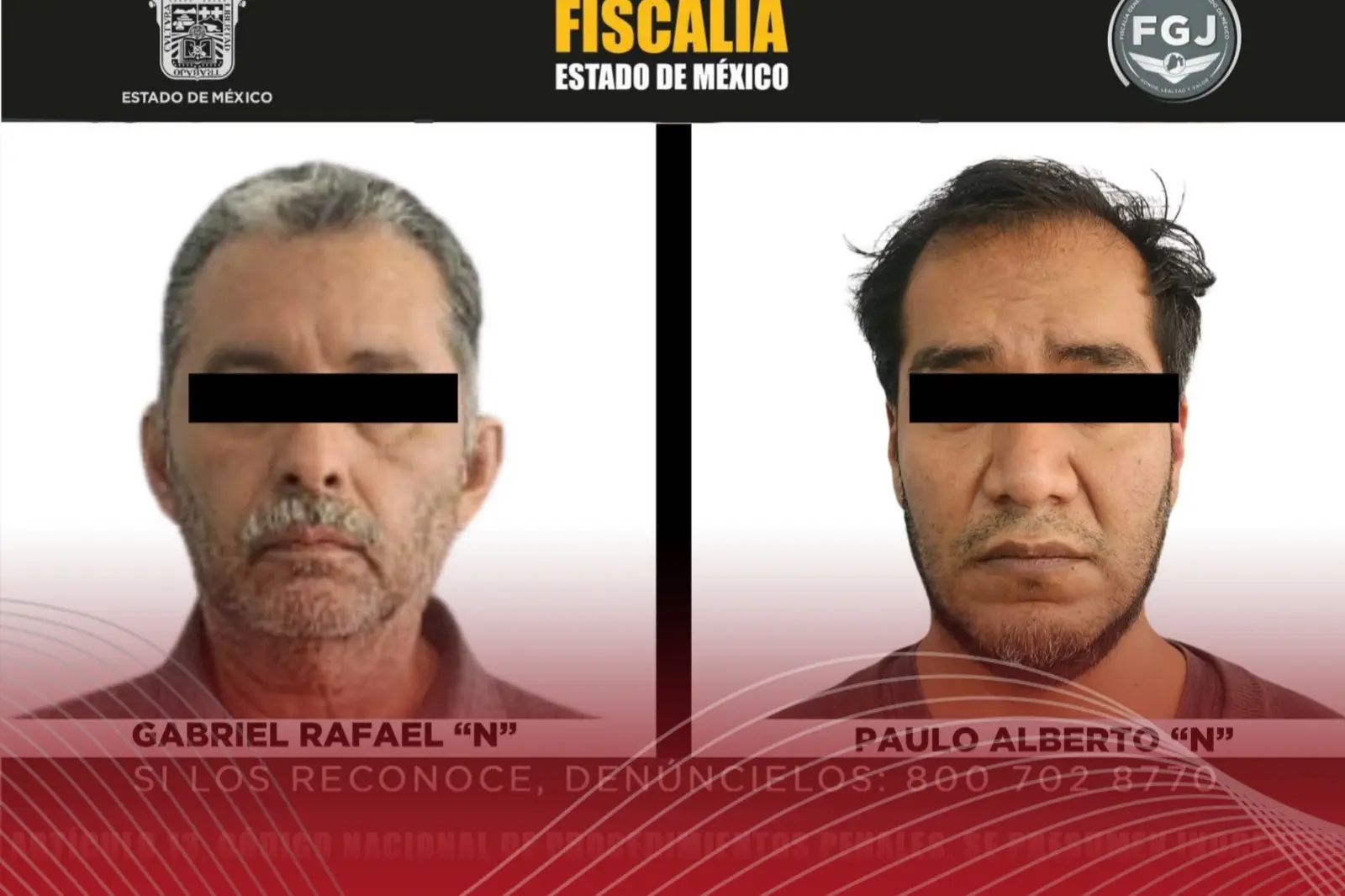 Detienen a dos presuntos implicados en la desaparición de Kimberly