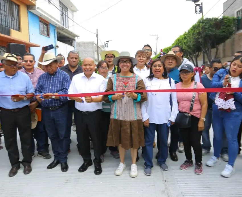 Entregó Azucena Cisneros Avenida Ejido que conecta Ecatepec con Tlalnepantla