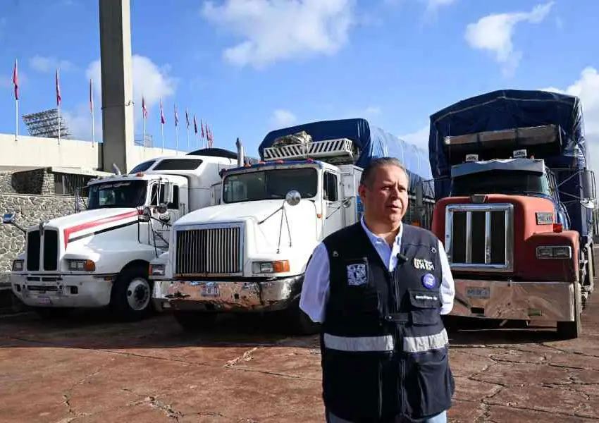 Envió UNAM 60 toneladas más de ayuda humanitaria a Puebla