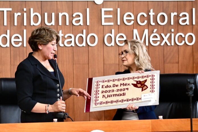 Fortalece TEEM democracia en Edoméx: Delfina Gómez - Primero Editores