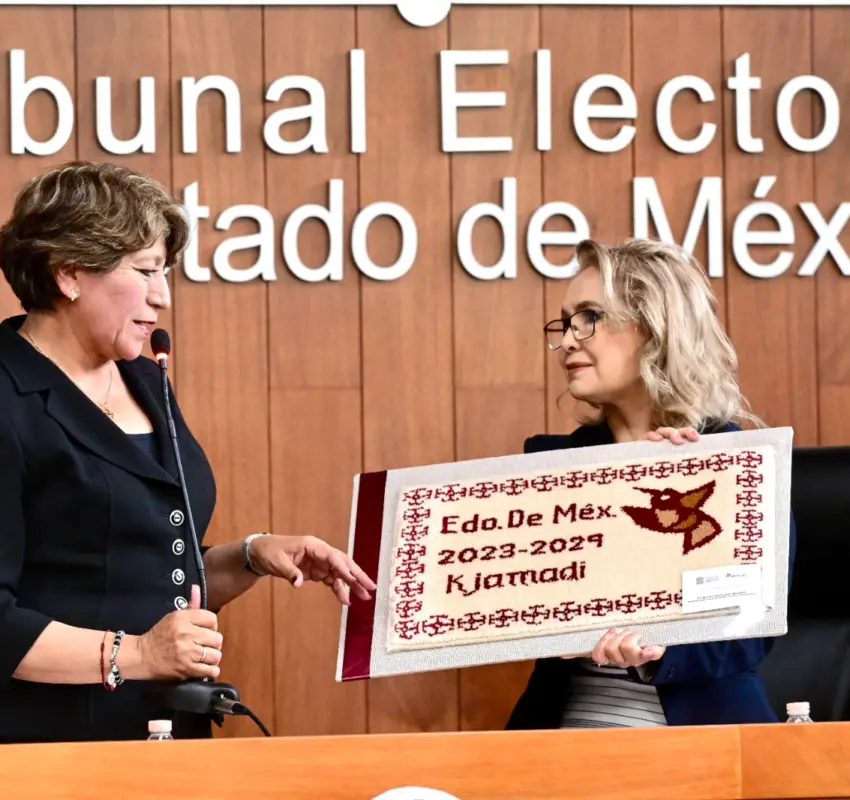 Fortalece TEEM democracia en Edoméx: Delfina Gómez