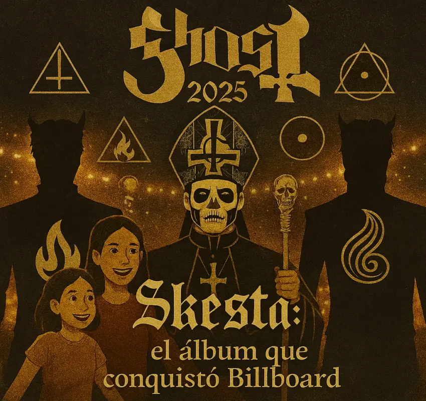 Ghost 2025: todo sobre Skeletá, su nuevo álbum número uno