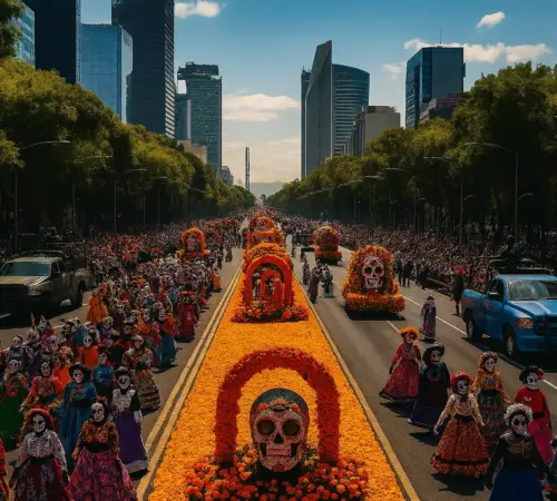 Gran Desfile de Día de Muertos 2025 en CDMX: fecha, ruta y tips