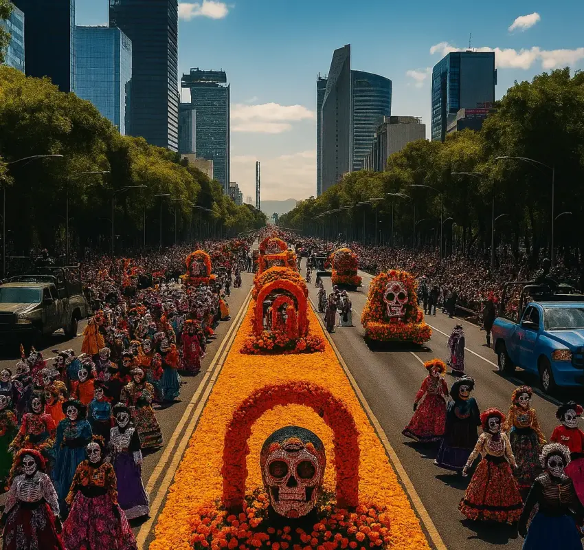 Gran Desfile de Día de Muertos 2025 en CDMX: fecha, ruta y tips
