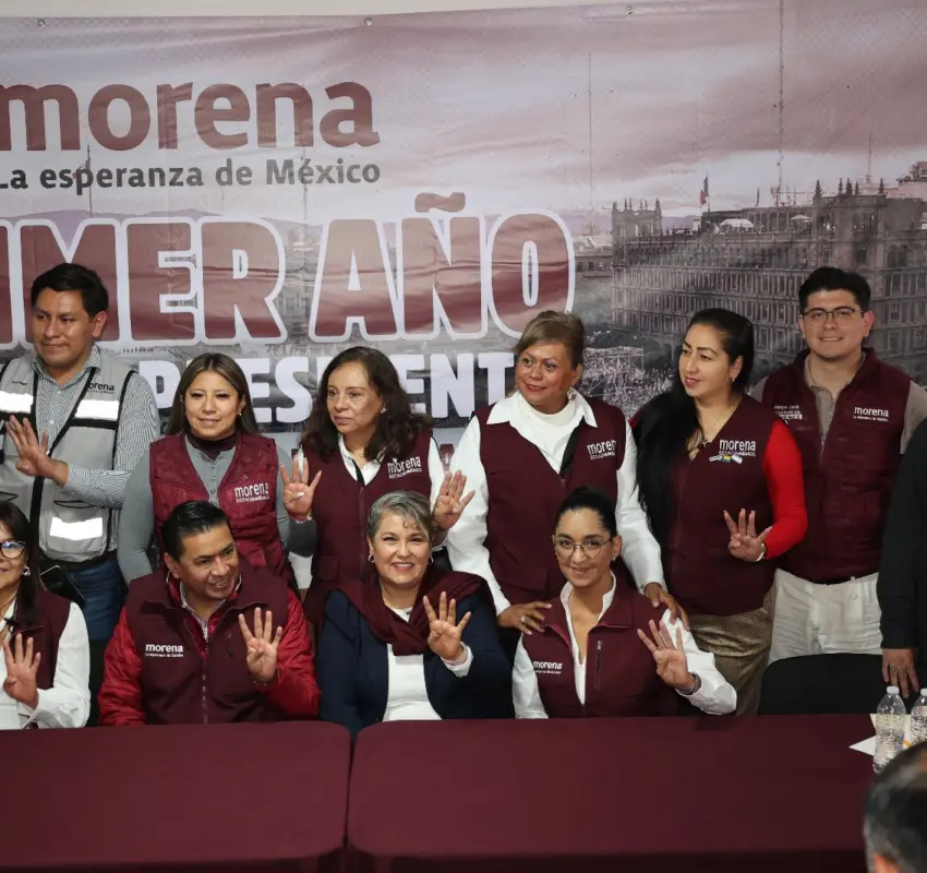 Inauguró Morena sede en Edomex; supera meta de afiliación