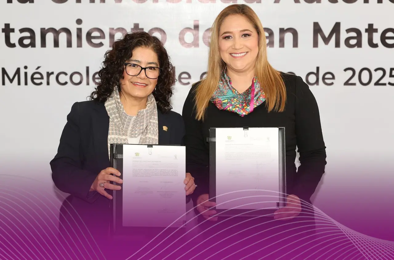 Firman UAEMéx y San Mateo Atenco convenio para fortalecer la